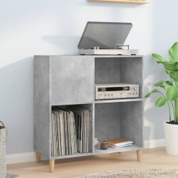 Sonata H Шкаф за грамофонни плочи сив 84,5x38x89 см инженерно дърво - ТВ шкафове