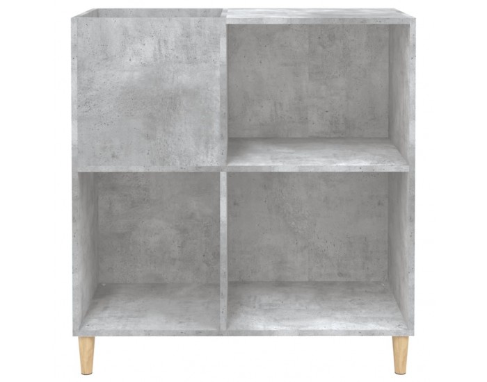 Sonata H Шкаф за грамофонни плочи сив 84,5x38x89 см инженерно дърво