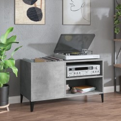 Sonata H Шкаф за грамофонни плочи сив 84,5x38x48 см инженерно дърво - ТВ шкафове