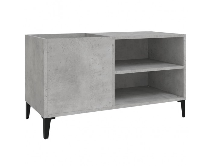 Sonata H Шкаф за грамофонни плочи сив 84,5x38x48 см инженерно дърво