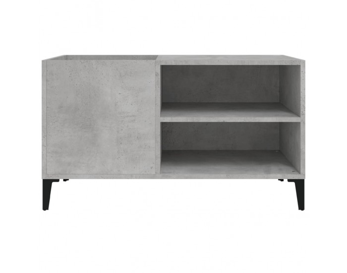 Sonata H Шкаф за грамофонни плочи сив 84,5x38x48 см инженерно дърво