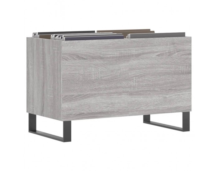 Sonata H Шкаф за винилови плочи сив сонома 74,5x38x48 см инженерно дърво