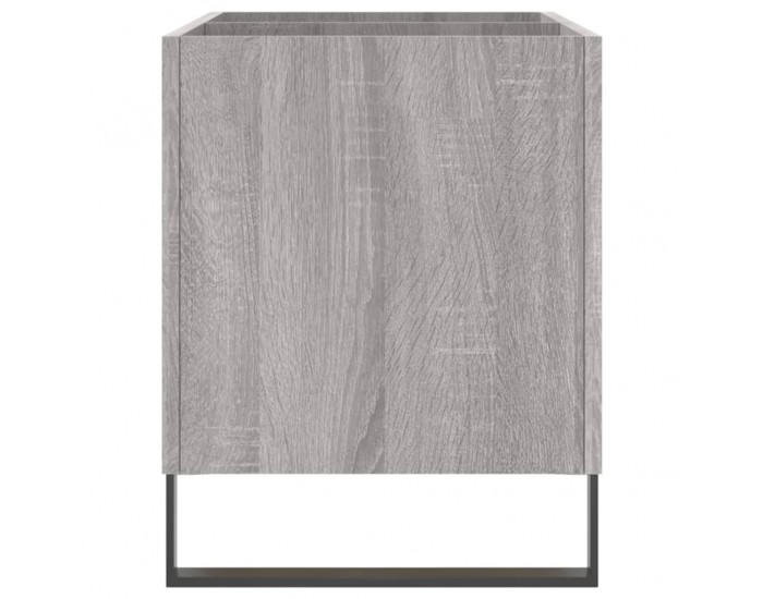 Sonata H Шкаф за винилови плочи сив сонома 74,5x38x48 см инженерно дърво