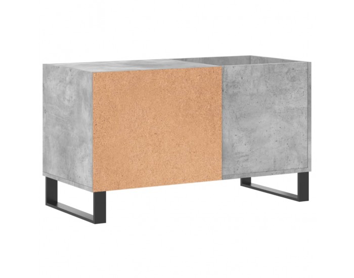 Sonata H Шкаф за винилови плочи бетонно сив 85x38x48 см инженерно дърво