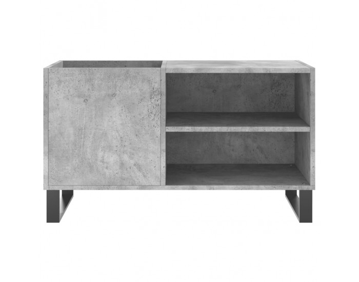 Sonata H Шкаф за винилови плочи бетонно сив 85x38x48 см инженерно дърво