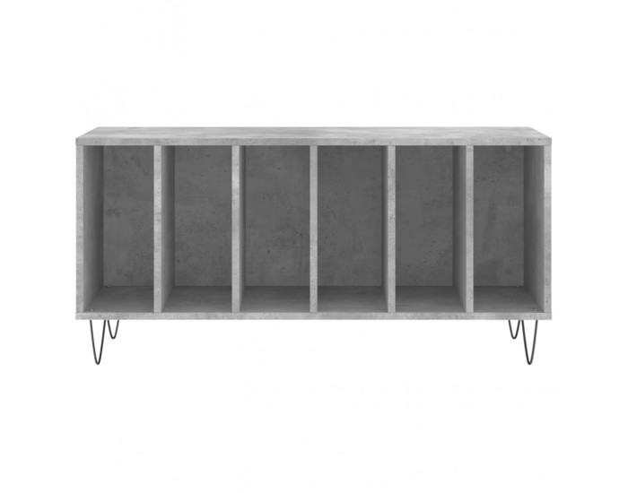 Sonata H Шкаф за винилови плочи бетонно сив 100x38x48 см инженерно дърво