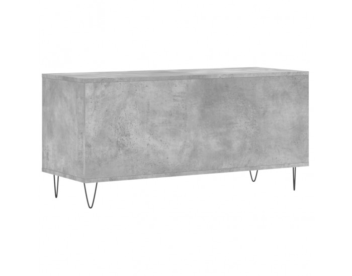 Sonata H Шкаф за винилови плочи бетонно сив 100x38x48 см инженерно дърво