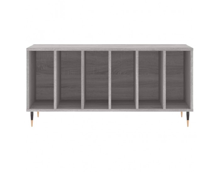 Sonata H Шкаф за винилови плочи сив сонома 100x38x48 см инженерно дърво