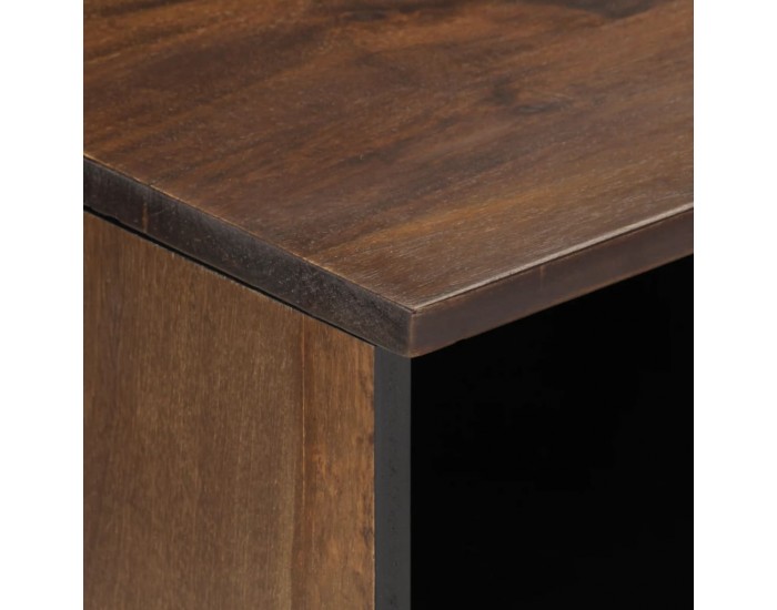 Sonata H ТВ шкаф, кафяв, 80x34x46 см, масивно мангово дърво