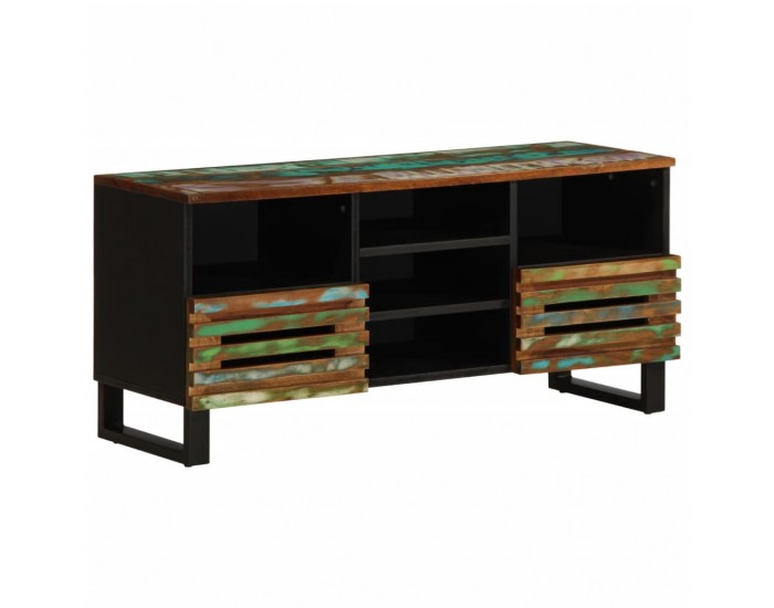 Sonata H ТВ шкаф, 100x34x46 см, масивно акациево дърво