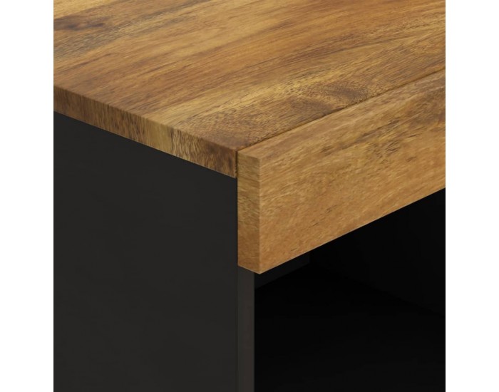 Sonata H ТВ шкаф, 85x33x43,5 см, масивно мангово дърво