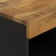 Sonata H ТВ шкаф, 85x33x43,5 см, масивно мангово дърво