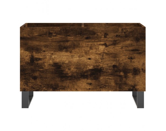 Sonata H Шкаф за винилови плочи опушен дъб 74,5x38x48 см инженерно дърво