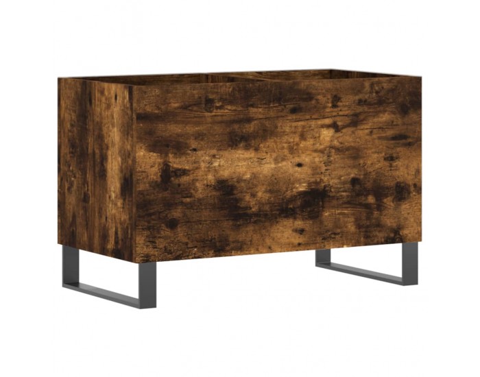 Sonata H Шкаф за винилови плочи опушен дъб 74,5x38x48 см инженерно дърво