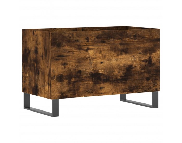 Sonata H Шкаф за винилови плочи опушен дъб 74,5x38x48 см инженерно дърво