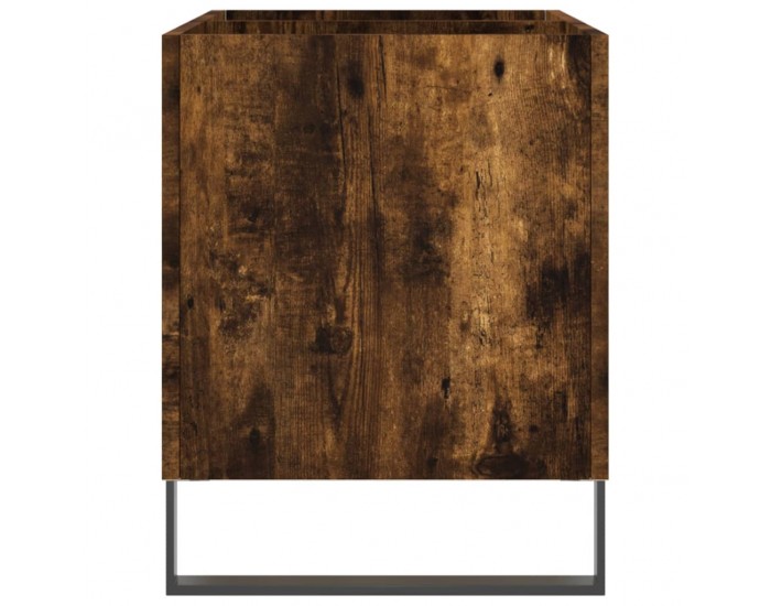 Sonata H Шкаф за винилови плочи опушен дъб 74,5x38x48 см инженерно дърво