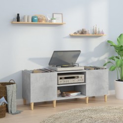 Sonata H Шкаф за грамофонни плочи сив 121x38x48 см инженерно дърво - ТВ шкафове