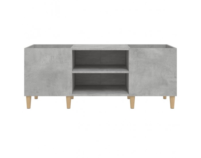 Sonata H Шкаф за грамофонни плочи сив 121x38x48 см инженерно дърво