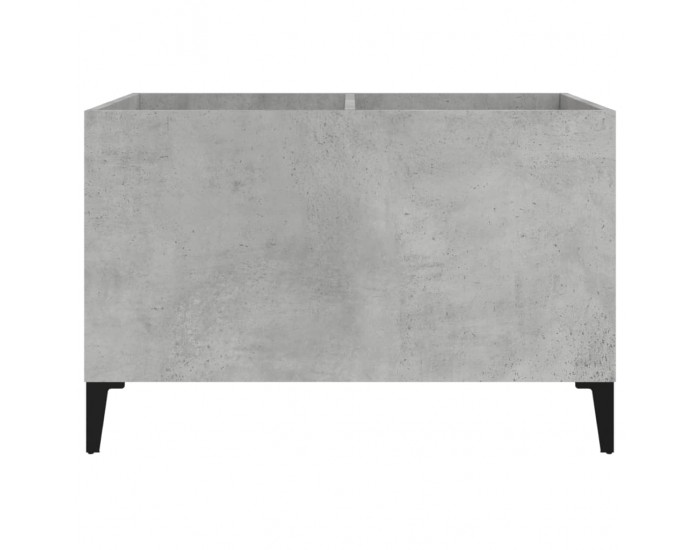 Sonata H Шкаф за грамофонни плочи сив 74,5x38x48 см инженерно дърво