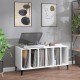 Sonata H Шкаф за грамофонни плочи бял 100x38x48 см инженерно дърво Sonata H Шкаф за грамофонни плочи бял 100x38x48 см инженерно дърво