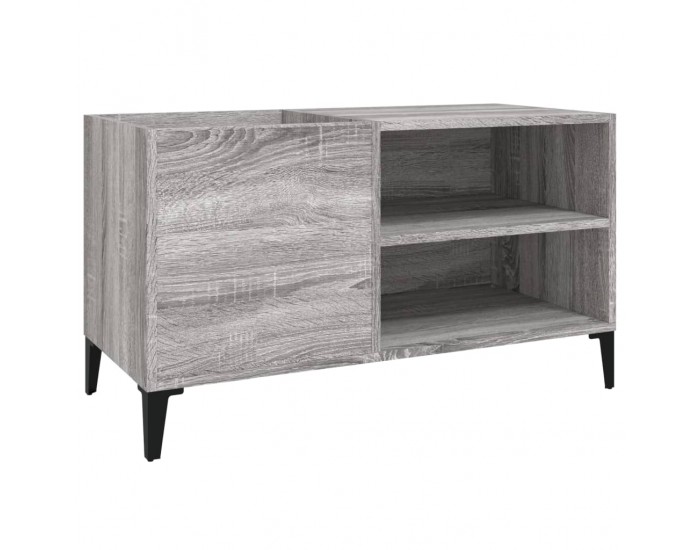 Sonata H Шкаф за винилови плочи сив сонома 84,5x38x48 см инженерно дърво Sonata H Шкаф за винилови плочи сив сонома 84,5x38x48 см инженерно дърво