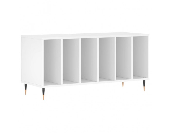 Sonata H Шкаф за грамофонни плочи бял 100x38x48 см инженерно дърво Sonata H Шкаф за грамофонни плочи бял 100x38x48 см инженерно дърво