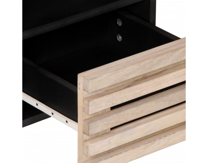 Sonata H ТВ шкаф, 100x34x46 см, мангово дърво масив