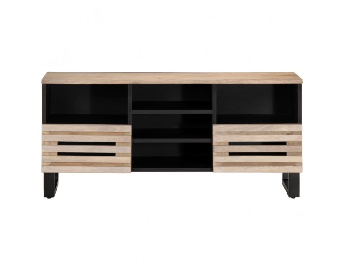 Sonata H ТВ шкаф, 100x34x46 см, мангово дърво масив