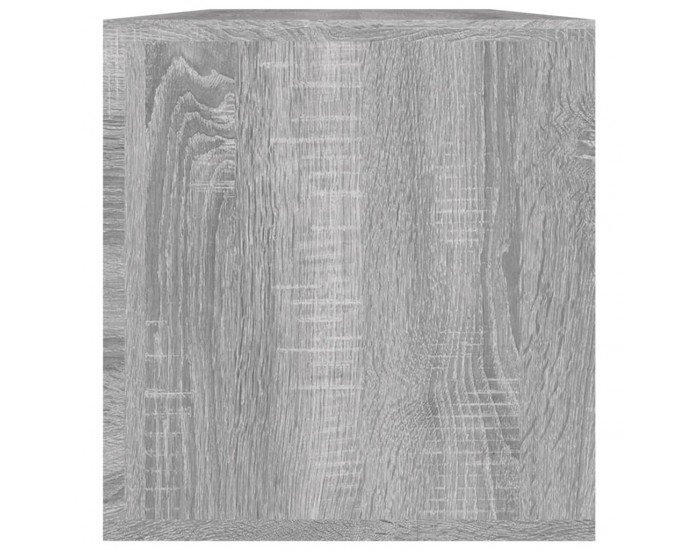 Sonata H Шкаф за винилови плочи сив сонома 71x34x36 см инженерно дърво