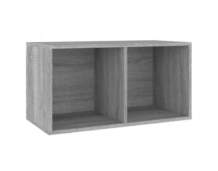 Sonata H Шкаф за винилови плочи сив сонома 71x34x36 см инженерно дърво