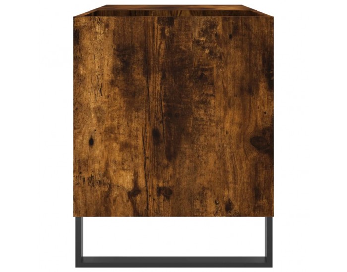 Sonata H Шкаф за винилови плочи опушен дъб 85x38x48 см инженерно дърво