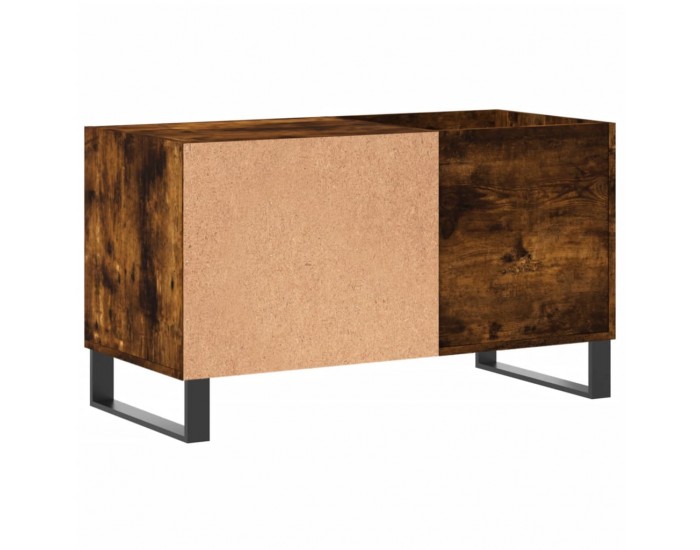 Sonata H Шкаф за винилови плочи опушен дъб 85x38x48 см инженерно дърво