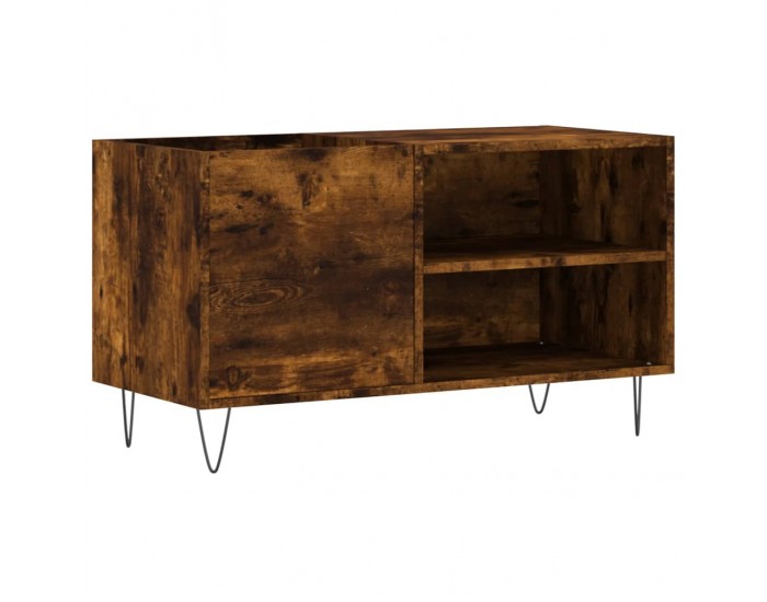 Sonata H Шкаф за винилови плочи опушен дъб 85x38x48 см инженерно дърво