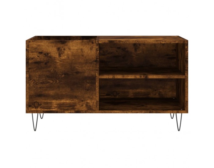 Sonata H Шкаф за винилови плочи опушен дъб 85x38x48 см инженерно дърво