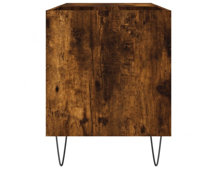 Sonata H Шкаф за винилови плочи опушен дъб 85x38x48 см инженерно дърво