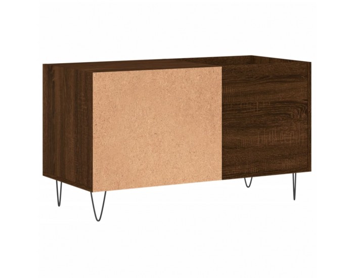 Sonata H Шкаф за винилови плочи кафяв дъб 85x38x48 см инженерно дърво
