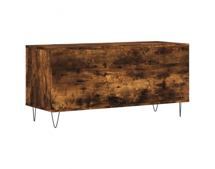 Sonata H Шкаф за винилови плочи опушен дъб 100x38x48 см инженерно дърво