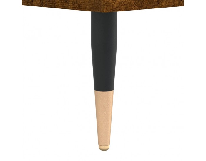 Sonata H Шкаф за винилови плочи опушен дъб 100x38x48 см инженерно дърво