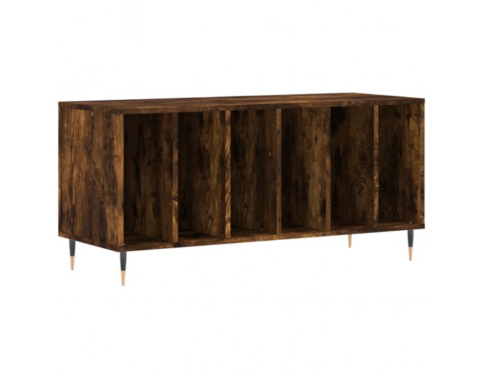 Sonata H Шкаф за винилови плочи опушен дъб 100x38x48 см инженерно дърво