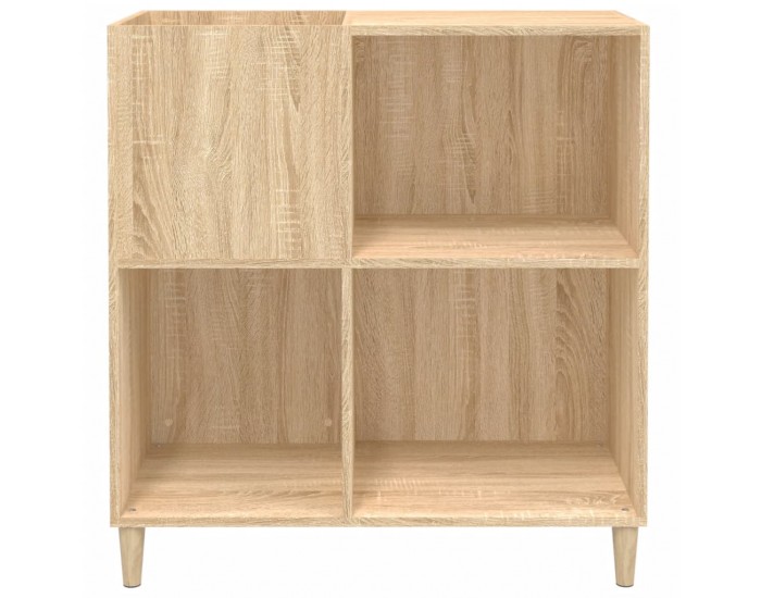 Sonata H Шкаф за винилови плочи сонома дъб 84,5x38x89 см инженерно дърво