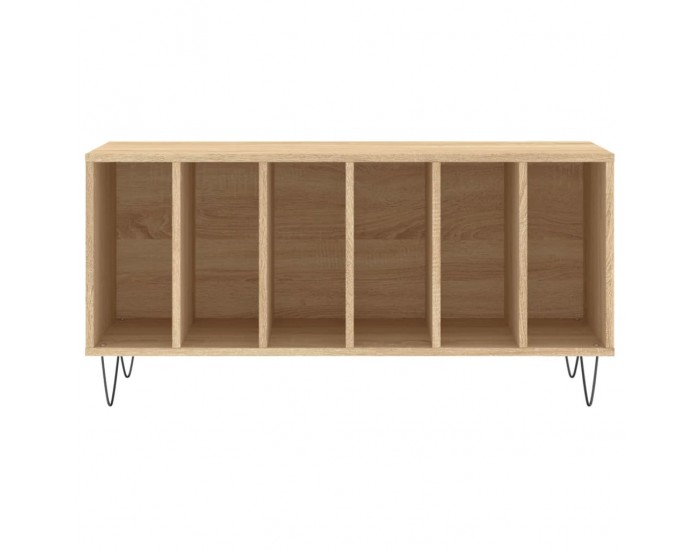 Sonata H Шкаф за винилови плочи сонома дъб 100x38x48 см инженерно дърво