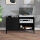 Sonata H Шкаф за грамофонни плочи черен 84,5x38x48 см инженерно дърво Sonata H Шкаф за грамофонни плочи черен 84,5x38x48 см инженерно дърво