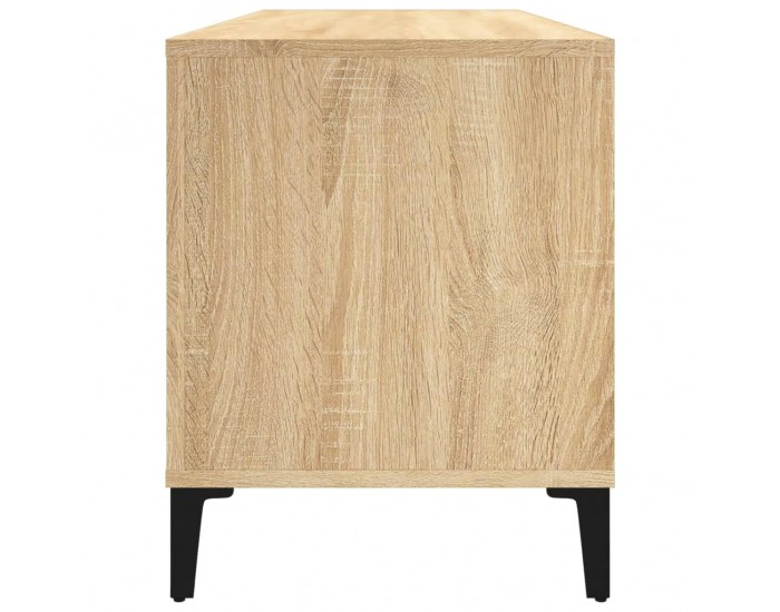 Sonata H Шкаф за винилови плочи сонома дъб 100x38x48 см инженерно дърво