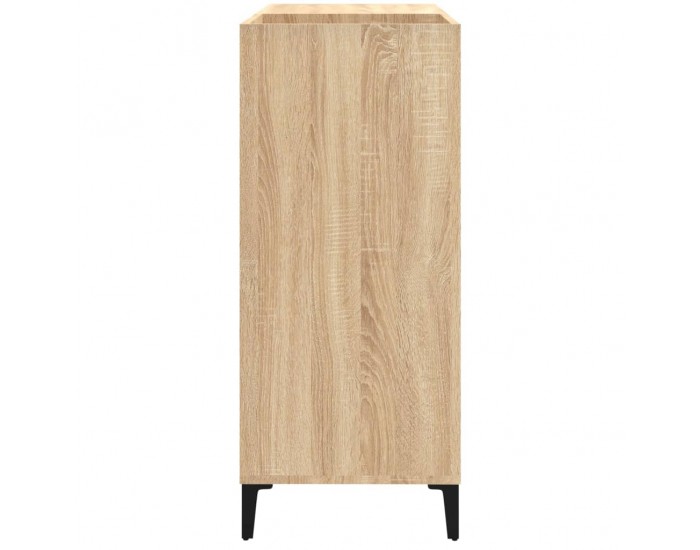 Sonata H Шкаф за винилови плочи сонома дъб 84,5x38x89 см инженерно дърво