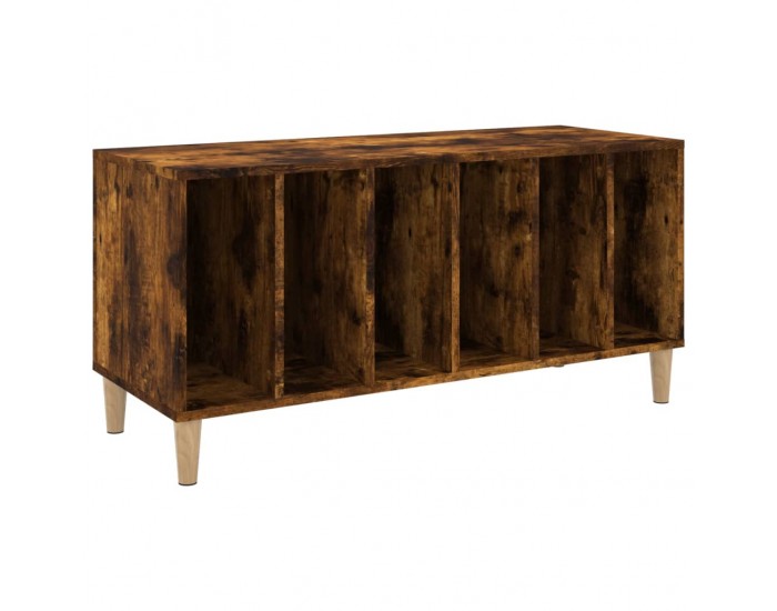 Sonata H Шкаф за винилови плочи опушен дъб 100x38x48 см инженерно дърво