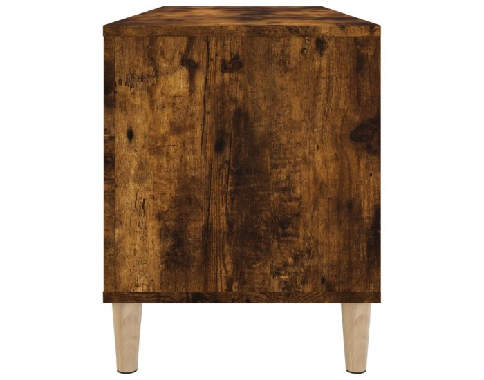 Sonata H Шкаф за винилови плочи опушен дъб 100x38x48 см инженерно дърво