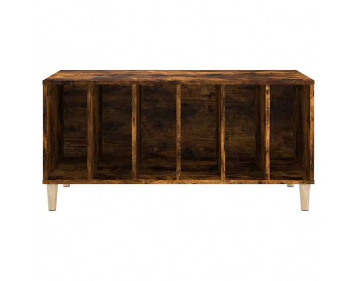 Sonata H Шкаф за винилови плочи опушен дъб 100x38x48 см инженерно дърво