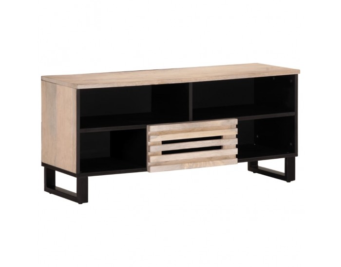 Sonata H ТВ шкаф, 100x34x46 см, мангово дърво масив