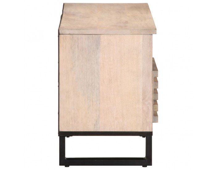 Sonata H ТВ шкаф, 100x34x46 см, мангово дърво масив