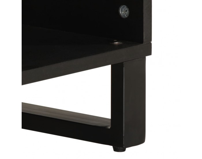 Sonata H ТВ шкаф, 100x34x46 см, масивно акациево дърво